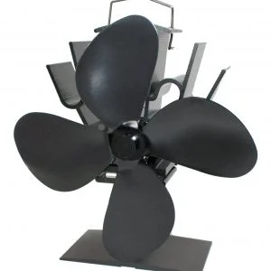 radiant wood heater fan
