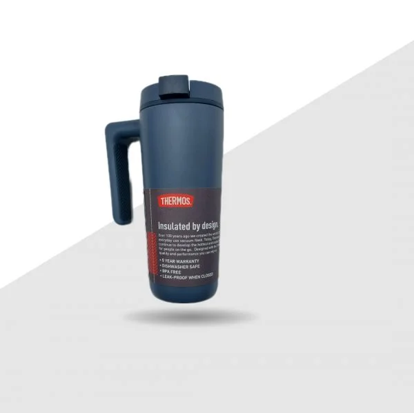 Thermos Guardian Insulated Travel Mug 530ml Lake Blue Colour - Image 3
