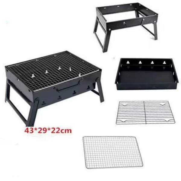 Portable BBQ Charcoal Grill - Image 5