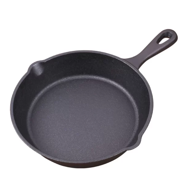 pre-seasoned oil cookware 3pcs Non stick cast iron skillet set - Image 2