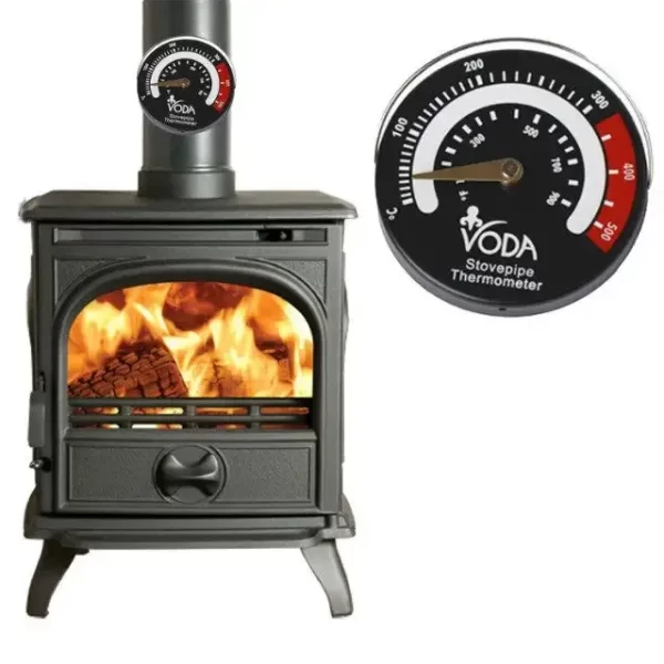 Magnetic Wood Fire Thermometer