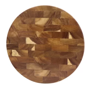 Round Acacia Wooden Chopping Block