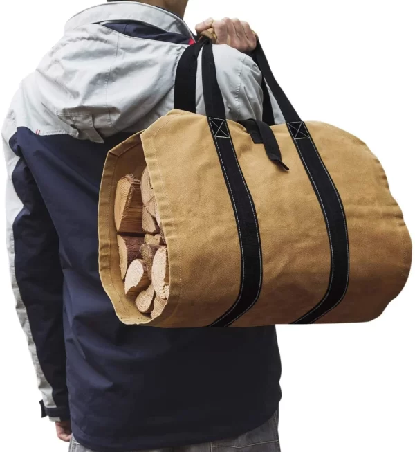 Heavy Duty Firewood Tote Bag