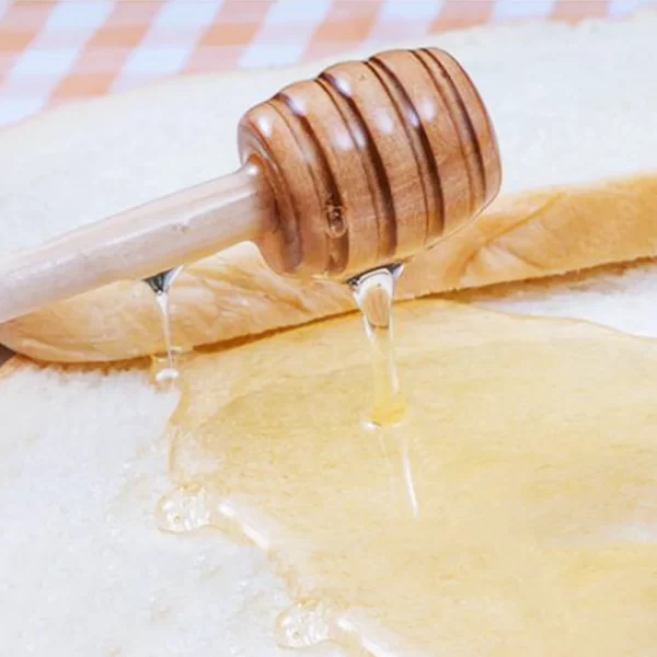 Mini Wooden Honey Mixing Dipper Spoon