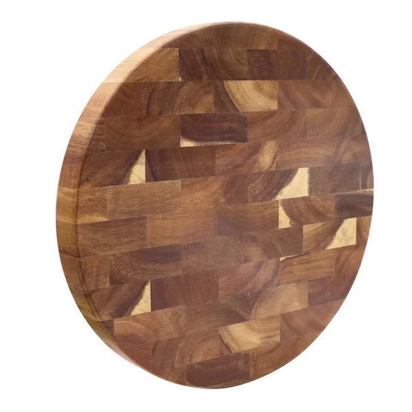 Round Acacia Wooden Chopping Block