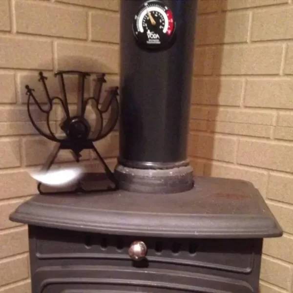 Magnetic Wood Fire Thermometer