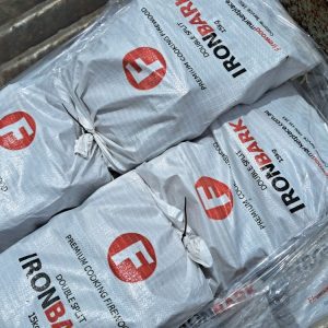 Wholesale Premium Double Split Ironbark Firewood – 15kg Bags (Bulk & Custom Branded)