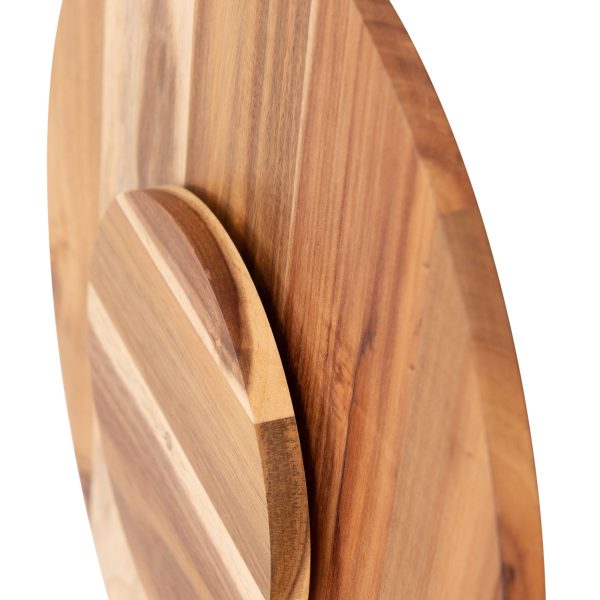 Rotating Wooden Lazy Susan Tray - Image 4