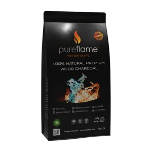 Pure Flame Premium BBQ Lump Charcoal 4kg