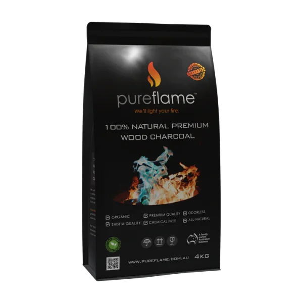 Pure Flame Premium BBQ Lump Charcoal 4kg