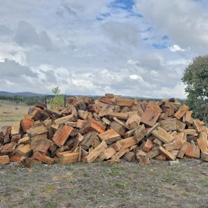 Split hardwood ready pick Up Braidwood Sawmill