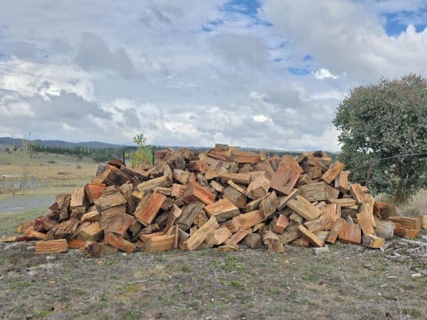 pickup firewood Braidwood Sawmill