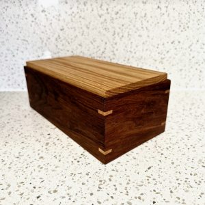 Custom made timber gift box