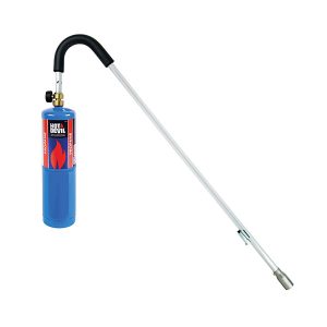 Hot Devil weed burner torch heat wand with gas bottle,