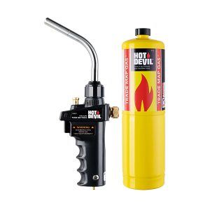 Hot Devil Trade MAPP Swirl Flame Torch Kit high heat 2050C gas torch,